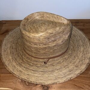 Two Roads Lifeguard Pipeline Style Straw Hat Western Cowboy